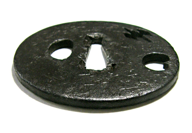 TU-10961 [ Boar's Eye ] Japanese Antique Sword Guard for Sale